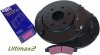 Przednie klocki Ultimax2 + tarcze hamulcowe 330mm EBC seria PREMIUM Chevrolet Express 1500 2009-2014